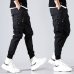 hip hop men pantalones hombre kpop casual cargo pants skinny sweatpants joggers modis streetwear trousers harajuku track pants