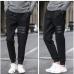 men Harem tactica Pants brand 2018 summer Sagging cotton pants men Trousers plus size sporting Pant Mens Joggers Feet pantsL-6XL