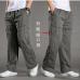 men Harem tactica Pants brand 2018 summer Sagging cotton pants men Trousers plus size sporting Pant Mens Joggers Feet pantsL-6XL