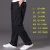 spring summer casual pants male big size 6XL Multi Pocket Jeans oversize Pants overalls elastic waist pants plus size men