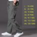 spring summer casual pants male big size 6XL Multi Pocket Jeans oversize Pants overalls elastic waist pants plus size men