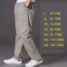 spring summer casual pants male big size 6XL Multi Pocket Jeans oversize Pants overalls elastic waist pants plus size men