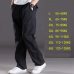 spring summer casual pants male big size 6XL Multi Pocket Jeans oversize Pants overalls elastic waist pants plus size men