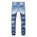 2019  New Fashion Men Holes Jeans European High Street Motorcycle Biker Jeans Men Hip Hop Ripped Slim Jeans pants Dropshipping