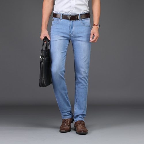 2019 SULEE Brand Men Spring summer style Utr Thin Denim Cotton Causal Pants Business jeans  28-40 Best Price