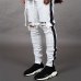 BDLJ 2019 Men Stylish Ripped Jeans Pants Biker Skinny Slim Straight Frayed Denim Trousers New Fashion Skinny Jeans Men Clothes