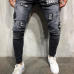 BDLJ 2019 Men Stylish Ripped Jeans Pants Biker Skinny Slim Straight Frayed Denim Trousers New Fashion Skinny Jeans Men Clothes