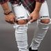 BDLJ 2019 Men Stylish Ripped Jeans Pants Biker Skinny Slim Straight Frayed Denim Trousers New Fashion Skinny Jeans Men Clothes