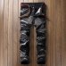 Famous TANGYAXUAN Brand Fashion Designer Jeans Men Straight Dark Blue Color Printed Mens Jeans Ripped Jeans,96% Cotton