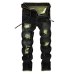 Famous TANGYAXUAN Brand Fashion Designer Jeans Men Straight Dark Blue Color Printed Mens Jeans Ripped Jeans,96% Cotton