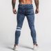 Gingtto Mens Skinny Jeans Slim Fit Ripped Jeans Big and Tall Stretch Blue Jeans for Men Distressed Elastic Waist 32 Leg 30 zm49