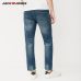 Jack & Jones Brand men jeans fasion holes cotton and linen slim long male jeans mens ripped jeans |217232518