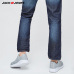 Jack & Jones  NEW Denim slim plaid pencil pants full length jeans men smart punk style fashion jeans |217132558