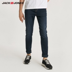 JackJones 2019 Spring Men's Casual Denim Pants Skinny Jeans Classic Jeans Cowboys Young Man J|218332583-218332539