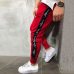 Jeans Mens Autumn Winter Joggers Patchwork Casual Drawstring Sweatpants Trouser Pants Vaqueros Hombre Plus Size Men Jeans Homme