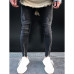 Men Clothes 2018 Hip Hop Sweatpants Skinny Motorcycle Denim Pants Zipper Designer Black Jeans Mens Casual Men Jeans Trousers