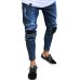 Men Clothes 2018 Hip Hop Sweatpants Skinny Motorcycle Denim Pants Zipper Designer Black Jeans Mens Casual Men Jeans Trousers