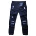 NIBESSER 2019 Skinny Jeans Men Sexy Ripped Hole Stretch Denim Trousers Male Autumn Straight Streetwear Pencil Jeans Plus Size