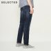 SELECTED Men Jeans Modis Cotton & Linen Do Old Edge Grinding Prewashed Male Casual Denim Pants C | 418332513