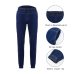 SHUJIN 2018 Men's Harem Jeans Washed Feet Shinny Denim Black Pant Hip Hop Sportswear Elastic Waist Joggers Pants Plus Size 3XL