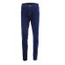 SHUJIN 2018 Men's Harem Jeans Washed Feet Shinny Denim Black Pant Hip Hop Sportswear Elastic Waist Joggers Pants Plus Size 3XL