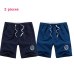 2 Pcs Casual Men Beach Shorts Brand Quick Dry Short Pants Men Plus Size 5XL Loose Elastic Fashion Beach Short Bermuda Masculino