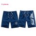 2 Pcs Casual Men Beach Shorts Brand Quick Dry Short Pants Men Plus Size 5XL Loose Elastic Fashion Beach Short Bermuda Masculino