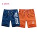 2 Pcs Casual Men Beach Shorts Brand Quick Dry Short Pants Men Plus Size 5XL Loose Elastic Fashion Beach Short Bermuda Masculino