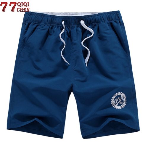 2 Pcs Casual Men Beach Shorts Brand Quick Dry Short Pants Men Plus Size 5XL Loose Elastic Fashion Beach Short Bermuda Masculino