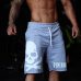 2018 New Skull Camouflage Loose Cargo Shorts Men Cool Summer Military Camo Short Pants Hot Sale Homme Cargo Shorts No belt