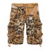 2018 Summer New Large Size 29-40 Loose Mens Military Cargo Shorts Army Camouflage Shorts