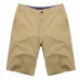2019 Casual Summer Shorts Men Cotton Knee Length chinos shorts Vintage Casual Men Shorts Fashion masculina Big Large Size 44