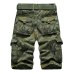 2019 New Camouflage Camo Cargo Shorts Men Mens Casual Shorts Male Loose Work Shorts Man Military Short Pants Plus Size 29-44