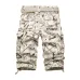 2019 Summner Cotton Mens Cargo Shorts Fashion Camouflage Male Shorts Multi-Pocket Casual Camo Outdoors Tolling Homme Short Pants