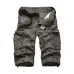 2019 Summner Cotton Mens Cargo Shorts Fashion Camouflage Male Shorts Multi-Pocket Casual Camo Outdoors Tolling Homme Short Pants