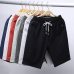 2019 fashion men's cotton and linen casual shorts cotton and linen beach casual sports shorts