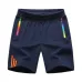 2019 summer large size straight loose solid color casual shorts XXS-3XL European size