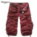 8 Colors Plus Size 29-40 New Brand Summer Camouflage Loose Cargo Shorts Men Camo Summer Short Pants Homme Cargo Shorts NO BELT