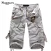 8 Colors Plus Size 29-40 New Brand Summer Camouflage Loose Cargo Shorts Men Camo Summer Short Pants Homme Cargo Shorts NO BELT