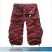 8 Colors Plus Size 29-40 New Brand Summer Camouflage Loose Cargo Shorts Men Camo Summer Short Pants Homme Cargo Shorts NO BELT
