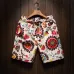 9 Color Men's Casual Beach Floral Shorts 2019 New Summer Fashion Straight Cotton Linen Bermuda Hawaiian Short Pants Male Brand