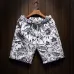 9 Color Men's Casual Beach Floral Shorts 2019 New Summer Fashion Straight Cotton Linen Bermuda Hawaiian Short Pants Male Brand