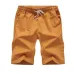 BOLUBAO Men's Shorts New Polyester Shorts For Men Summer Solid Breathable Elastic Waist Casual Male Shorts 7 Colors