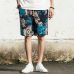 Beach Shorts Men Summer Hawaii Men linen Shorts Loose Straight Comfortable Drawstring Casual Hip Hop Homme Mens Shorts M-5XL