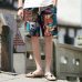 Beach Shorts Men Summer Hawaii Men linen Shorts Loose Straight Comfortable Drawstring Casual Hip Hop Homme Mens Shorts M-5XL