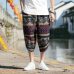 Beach Shorts Men Summer Hawaii Men linen Shorts Loose Straight Comfortable Drawstring Casual Hip Hop Homme Mens Shorts M-5XL