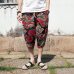 Beach Shorts Men Summer Hawaii Men linen Shorts Loose Straight Comfortable Drawstring Casual Hip Hop Homme Mens Shorts M-5XL