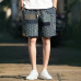 Beach Shorts Men Summer Hawaii Men linen Shorts Loose Straight Comfortable Drawstring Casual Hip Hop Homme Mens Shorts M-5XL