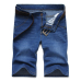 Big Size 40 42 44 46 2019 Summer New Men Business Denim Shorts Fashion Casual Stretch Slim Blue Short Jeans Male