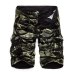 Camouflage Cargo Shorts Men 2019 New Mens Casual Shorts Male Loose Work Shorts Man Military Short Pants Plus Size 29-44 No Belt